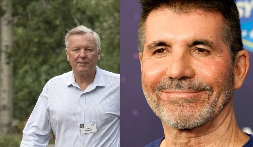 tom rutledge and simon cowell
